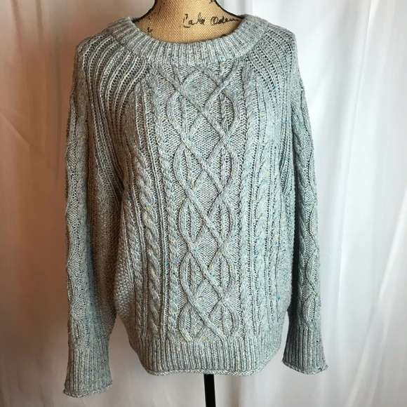 J. Crew Sweaters - J Crew Dongal Cable Knit Crewneck Sweater K4819